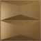 Ekena Millwork 11 7/8in. W x 11 7/8in. H Aberdeen EnduraWall Decorative 3D Wall Panel Covers 0.98 Sq. Ft. WP12X12ABCGH - alternate 1